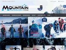 Tablet Screenshot of mountainproshop.com